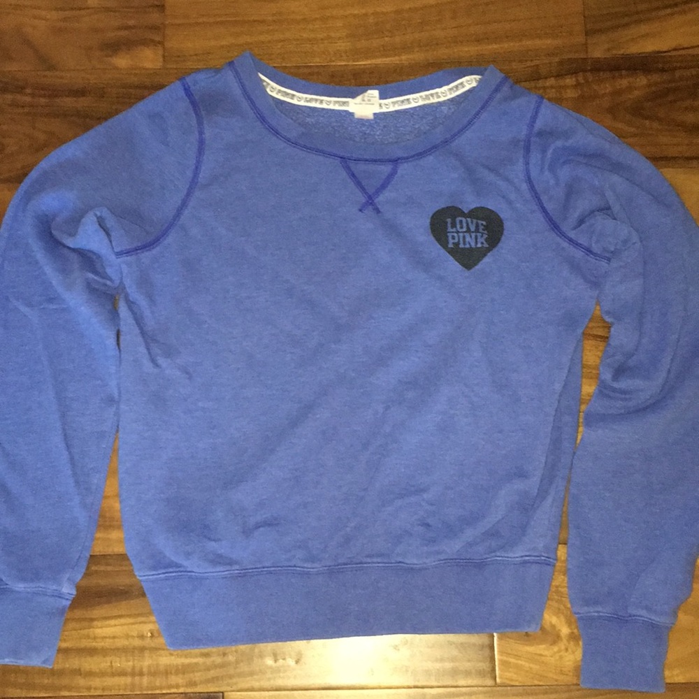 PINK sweatshirt, size Large